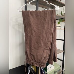 Universal Threads - Women’s Brown Linen Pants - Size L - NWT